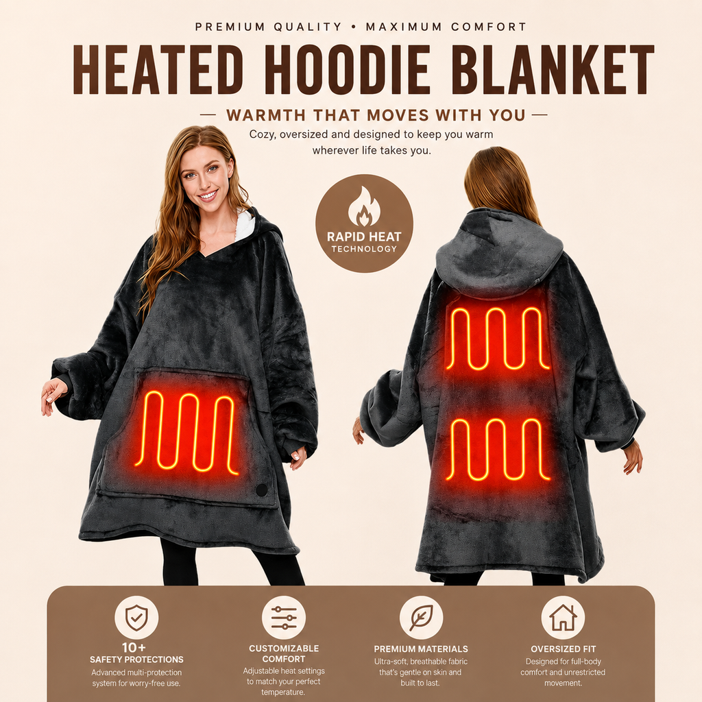 Heated Wearable Blanket